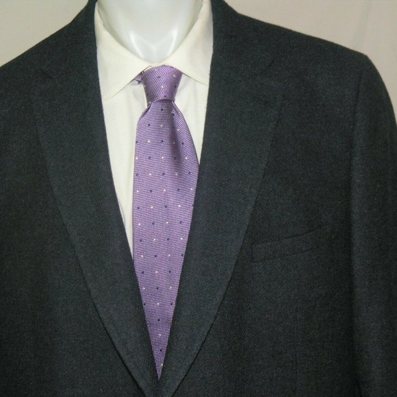 Gant Flannel Weight Recent Two Button Blazer 50R